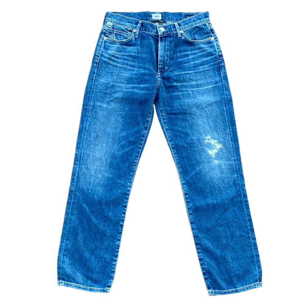 Citizens of Humanity Cara High Rise Cigarette Ankle Jeans 28 NWOT